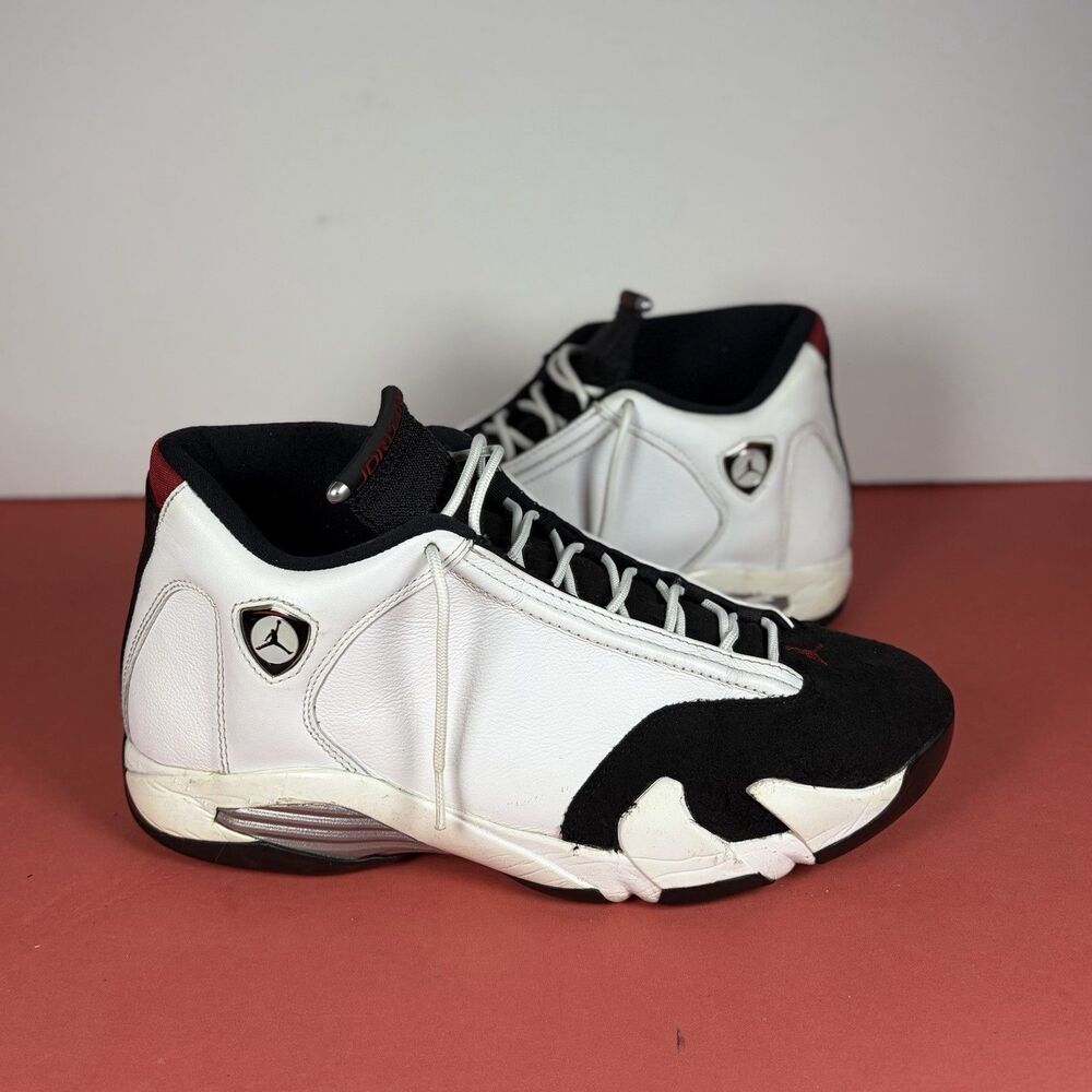 Nike Air Jordan 14 Retro Black Toe 2014 Sz 11.5 (487471-102) OG RARE MJ